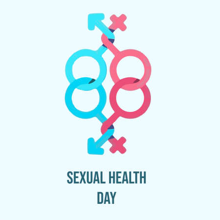 Sexual Health Day  Vector Illustrationのイラスト素材