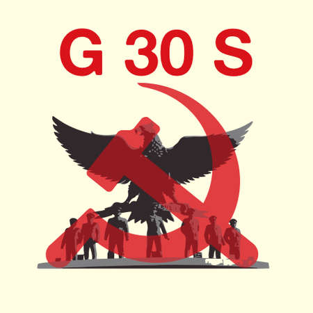 Memory of G30S Vector Illustrationのイラスト素材