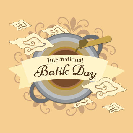 Illustration for International Batik Dayのイラスト素材