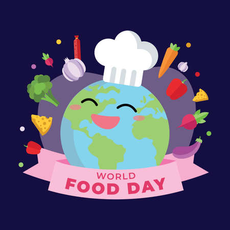 Illustration for World Food Dayのイラスト素材