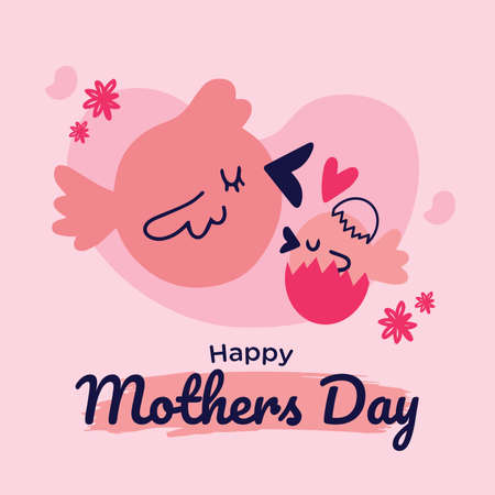Illustration for Happy Mothers Day