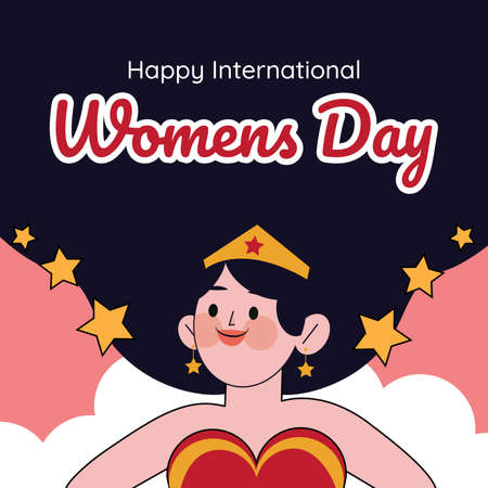 Illustration for International Women's Dayのイラスト素材