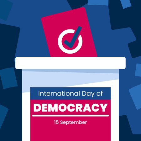 Illustration for international democracy dayのイラスト素材