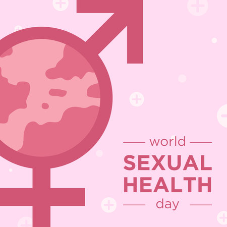 Illustration to Celebrate World Sexual Health Dayの写真素材