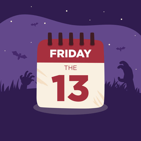 Friday The 13th Greeting Card