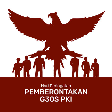 illustration of Commemoration of G30SPKI Incident in Indonesiaの写真素材