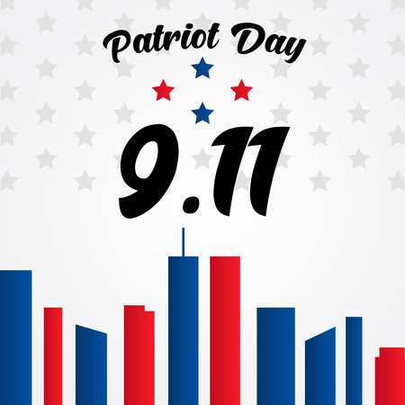 Patriot Day. 9th of july. Vector illustration.の写真素材