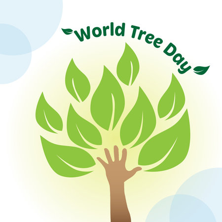 Ecology design over white background, vector illustration eps10.のイラスト素材