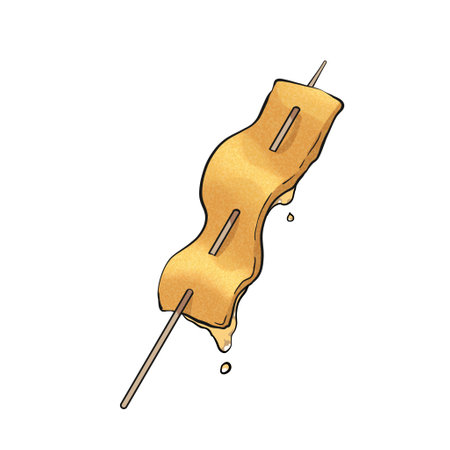 Oden Illustration Drawing Cute Hand Drawn Fish Cakeの写真素材