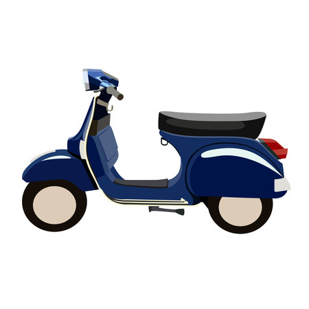 motorcycle vector illustrationのイラスト素材