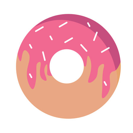an illustration of a doughnutのイラスト素材