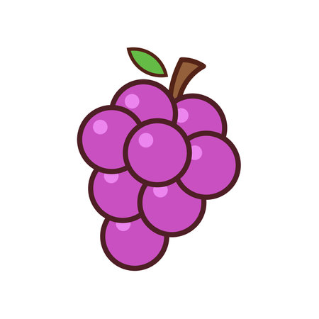 Grape Vector Illustration Art Deliciousの写真素材