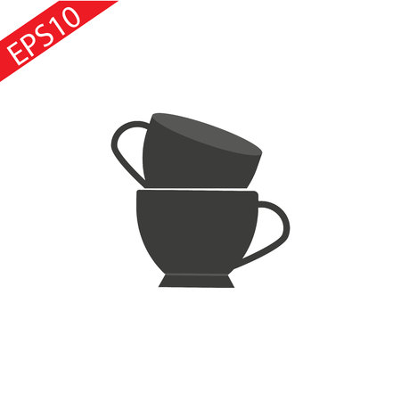 Coffee cups vector.のイラスト素材