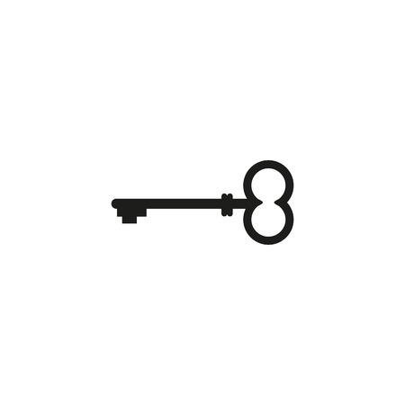 key icon, stock vector illustration flat design. eps 10のイラスト素材