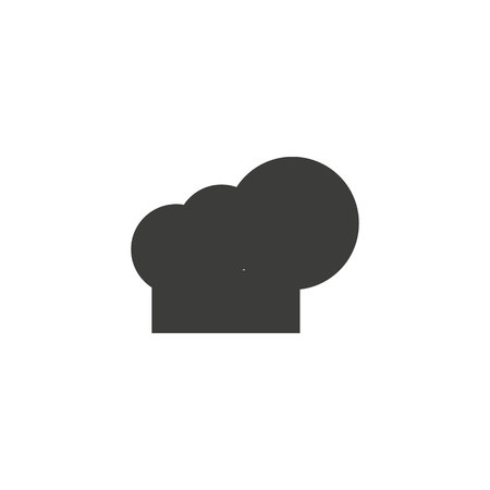 Chef hat icon flat. Icon Flatのイラスト素材