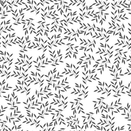 Leaves Pattern. Floral seamless pattern for wrapping, fabric, paper and wallpaper. Endless Background.のイラスト素材