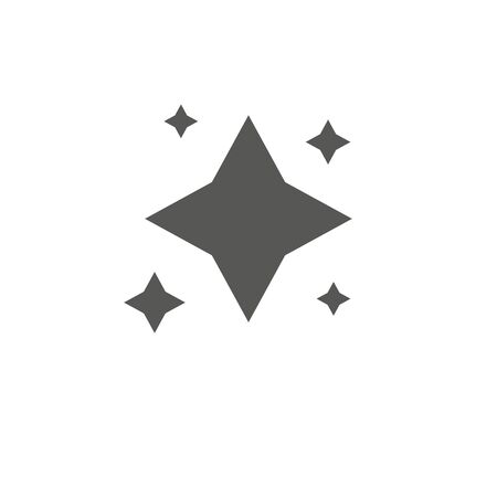 Stars. Star design tattoos. vector , grey favorite web symbol. Icon vector . Simple flat symbol . Perfect pictogram illustration on white backgroundのイラスト素材