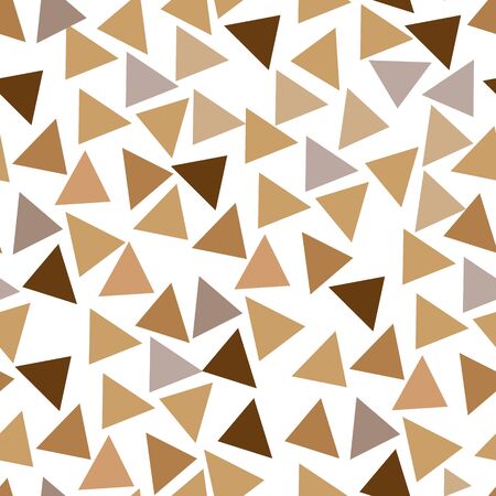 Seamless shape of triangle, abstract geometric background pattern. Vector illustration graphic.のイラスト素材