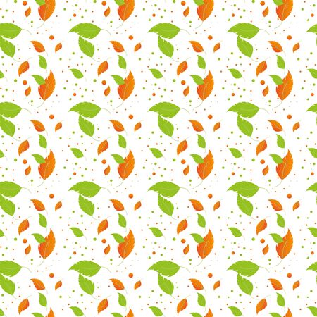 Autumn seamless pattern with leaf. autumn leaf backgroubd. Cute backdrop. Leaf fall. Colorful leaves. Dark Background. Autum Flowers Background. Seamless Pattern With Floral Motifsのイラスト素材