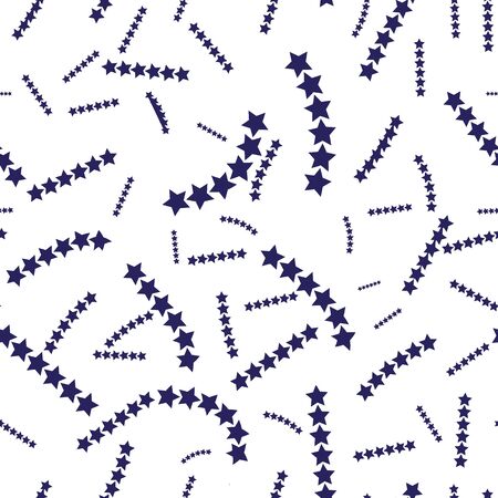 Modern Geometric Star Pattern . Hand Drawn Stars Vector . Wallpaper . Illustration. eps 10のイラスト素材
