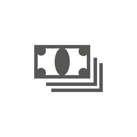 Money icon cash symbol logo template design elementのイラスト素材