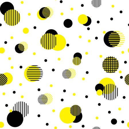 Seamless dots modern patternのイラスト素材