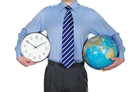 Controlling the Time and the Worldの写真素材
