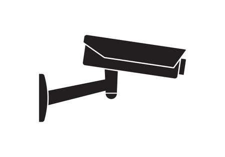 CCTV camera icon. Video surveillance sign. Security cam and safety symbol. Vector illustration.