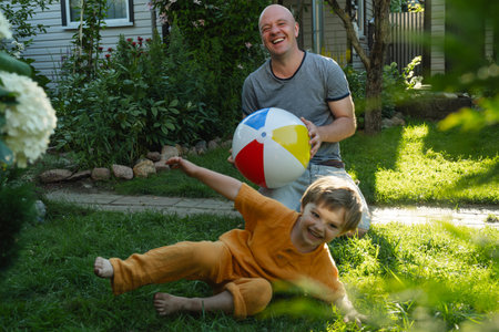 Summer family outdoor activities.