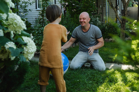 Summer family lawn game.
