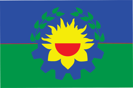 Flag vector of Buenos Aires Province, Argentina.のイラスト素材
