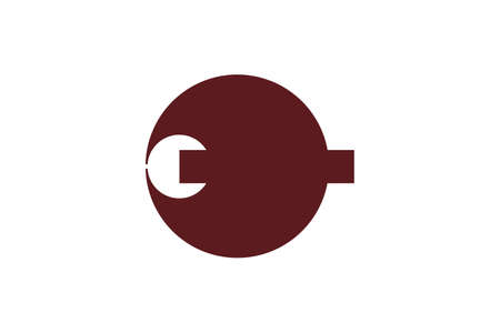 Nara flag vector illustration.  Japan prefecture symbol.のイラスト素材