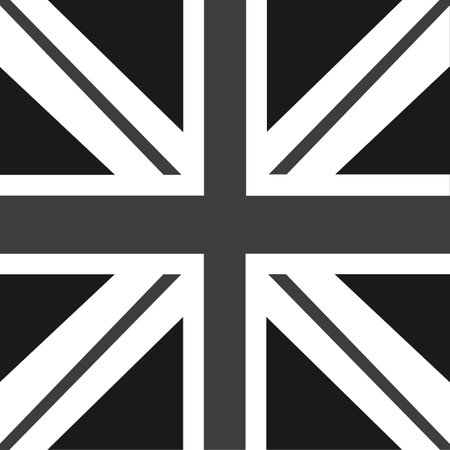 Great Britain flag vector illustration. United Kingdom national symbol. Empire of commonwealth. United Kingdom national emblem. Patriotic banner. Island in the North Atlantic Oceanのイラスト素材
