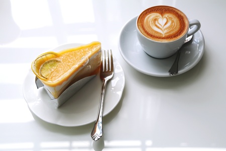 Cake and coffee