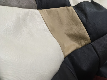 Retro leather deep dark color backgroundの写真素材