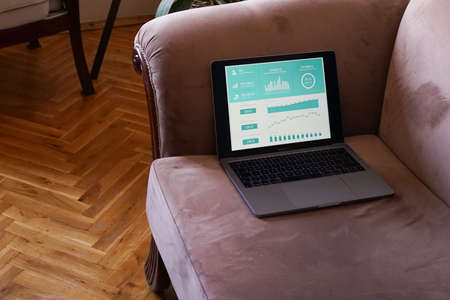 working as home officeのeditorial素材