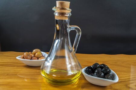 olive oilの写真素材