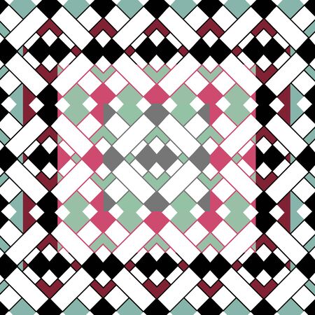 mosaic patternの写真素材