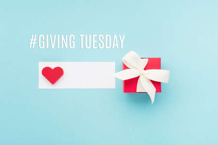 Giving Tuesday, global day of charitable giving after Black Friday shopping day. Charity, give help,...