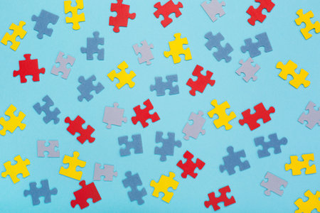 World Autism awareness day background. Creative design for April 2, Autism World Awareness day....