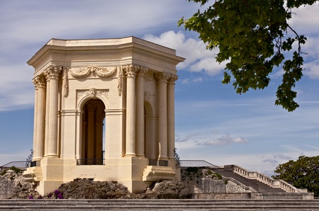 Chateau de Peyrou, Montpellier, Franceの写真素材