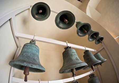 Bells of Peter and Paul fortress in Saint Petersburg, Russiaのeditorial素材