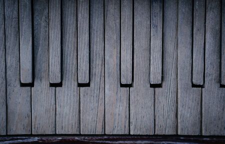 old, vintage piano. macro plan. close up.の写真素材
