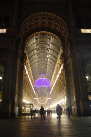 Galleria Vittorio Emanuele, Milan, Italyの写真素材