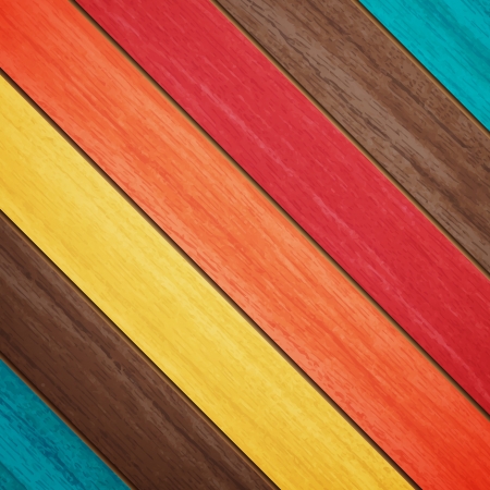 new natural background with fine colored planks can use like wooden wallpaperのイラスト素材