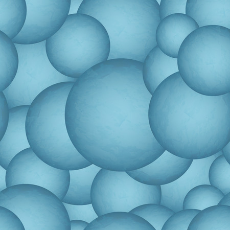 seamless pattern with stylized paper cloudsのイラスト素材