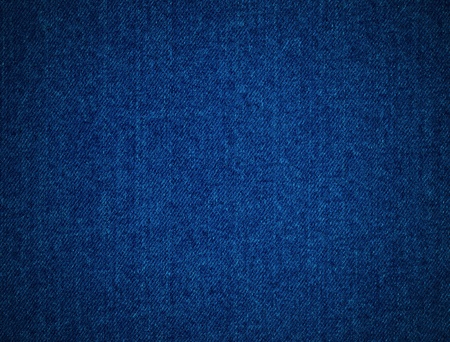 This is textured detail from a blue denim jacket.の写真素材