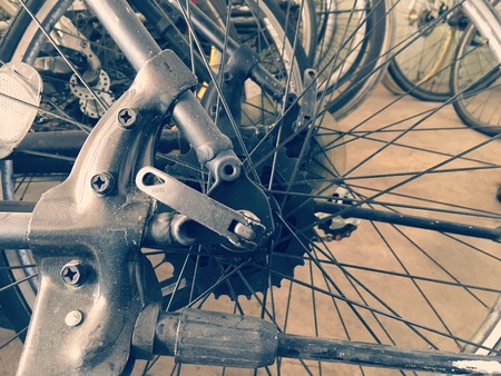 Vintage style of bicycle