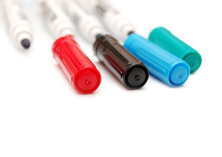 white blister pack of pills against white (shallow DOF)の写真素材