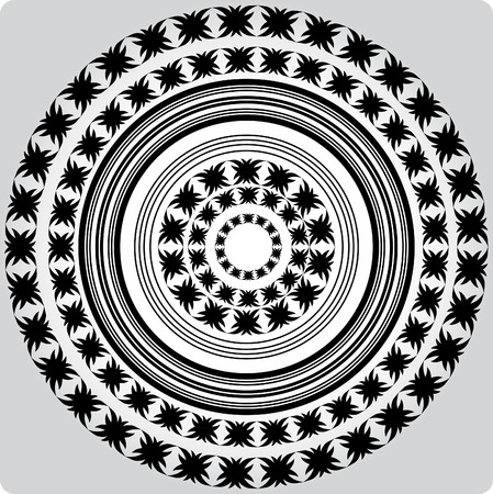 grungy ornamental backgroundのイラスト素材